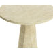 Kliff 40 X 34 inch Travertine Look Outdoor Bar Table